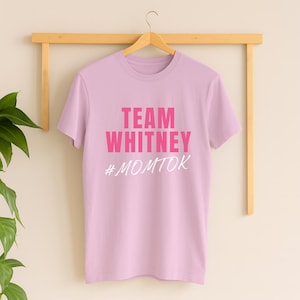 Team Whitney Momtok Shirt | Secret Lives of Mormon Wives Merch t-shirt | SLOMW Hulu shirt | Varsity Wife College T-Shirt Gift