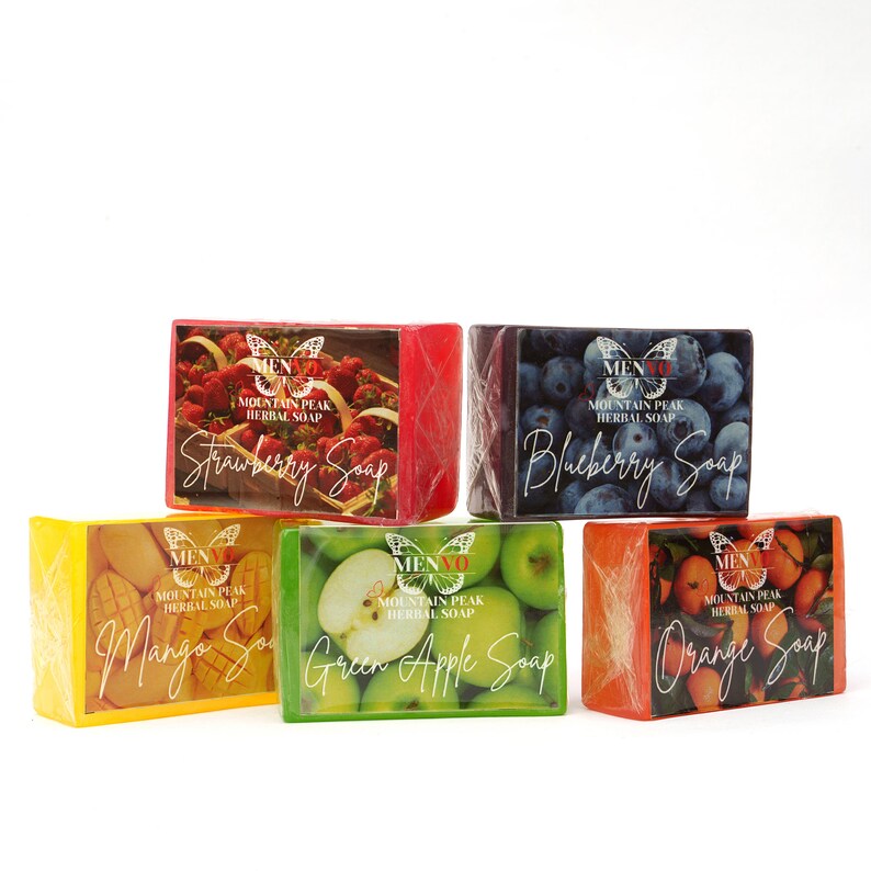 Nature's Fusionmenvo Mountain Peak Herbal & Fruits Soap Duoharnessing