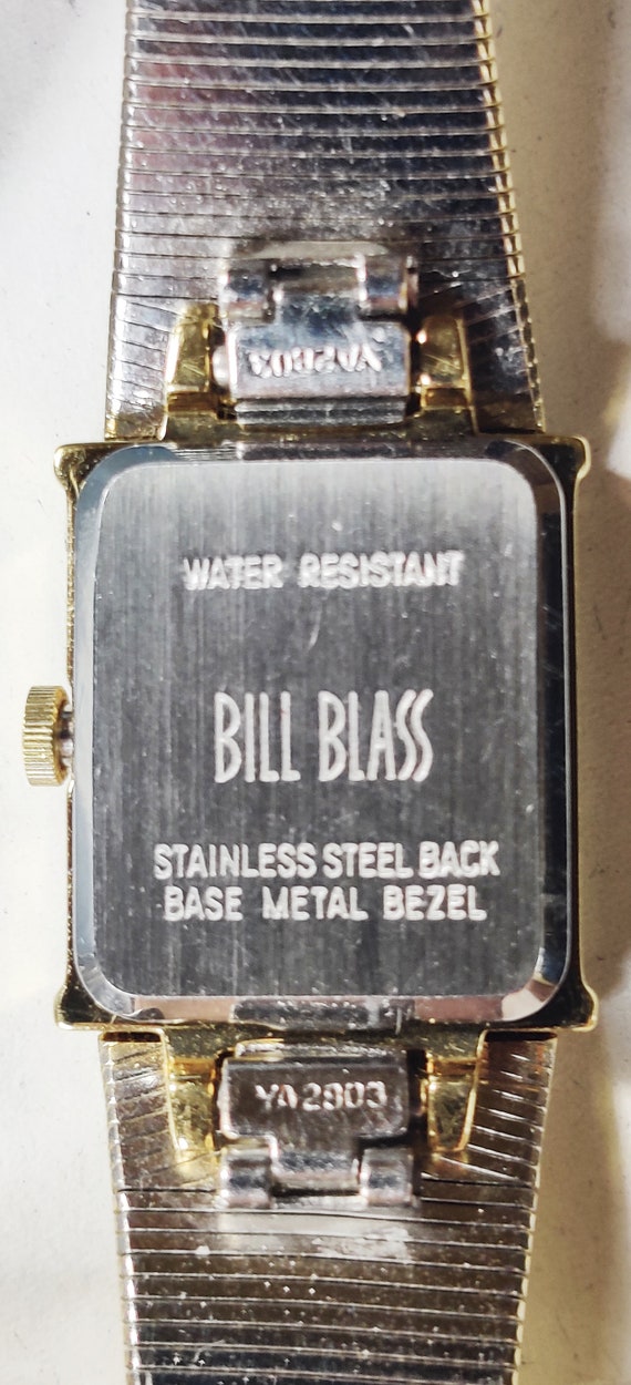 Vintage Bill Blass Women's Dress Watch 18 mm Gold… - image 7