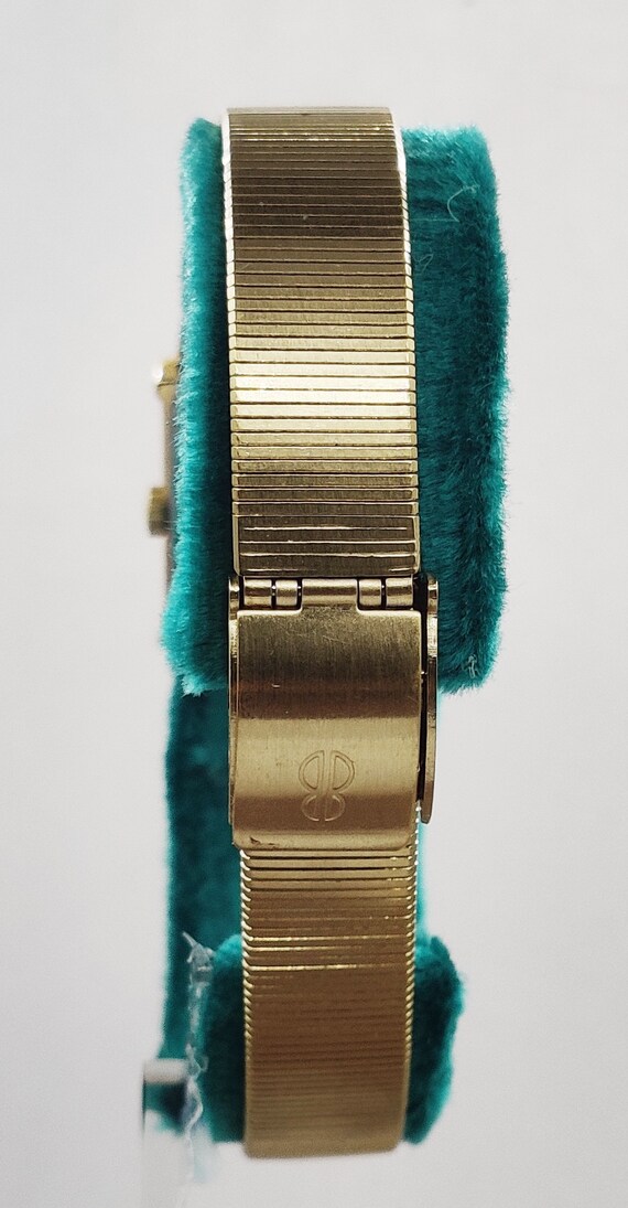 Vintage Bill Blass Women's Dress Watch 18 mm Gold… - image 4