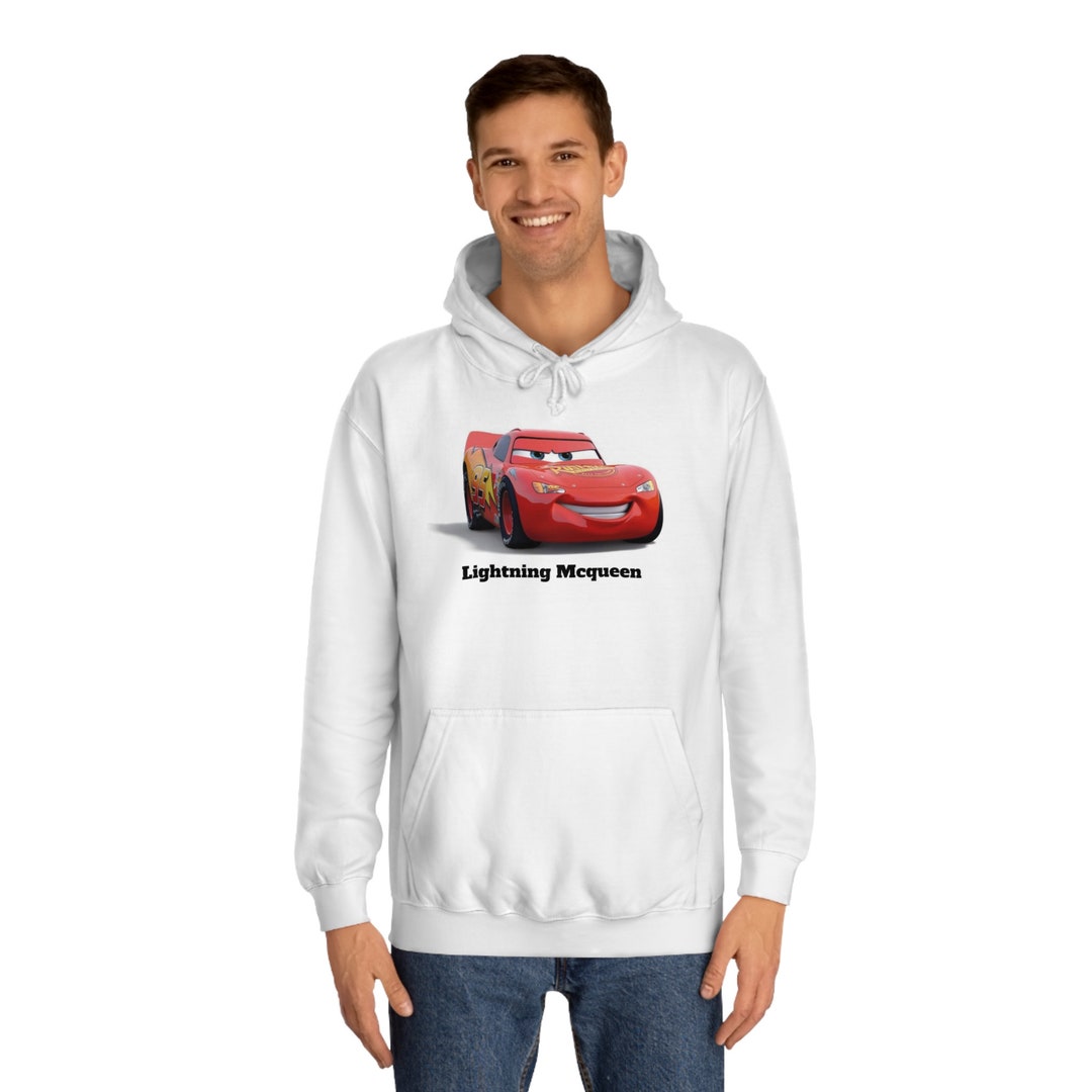 Cool Lightning Mcqueen Hoodie Etsy