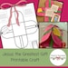 Printable Jesus Candle Craft “jesus is the Light of the World” John 8: ...
