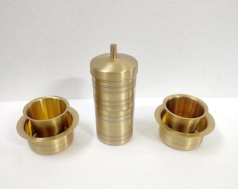 Pure Brass Coffee filter with Davara Set