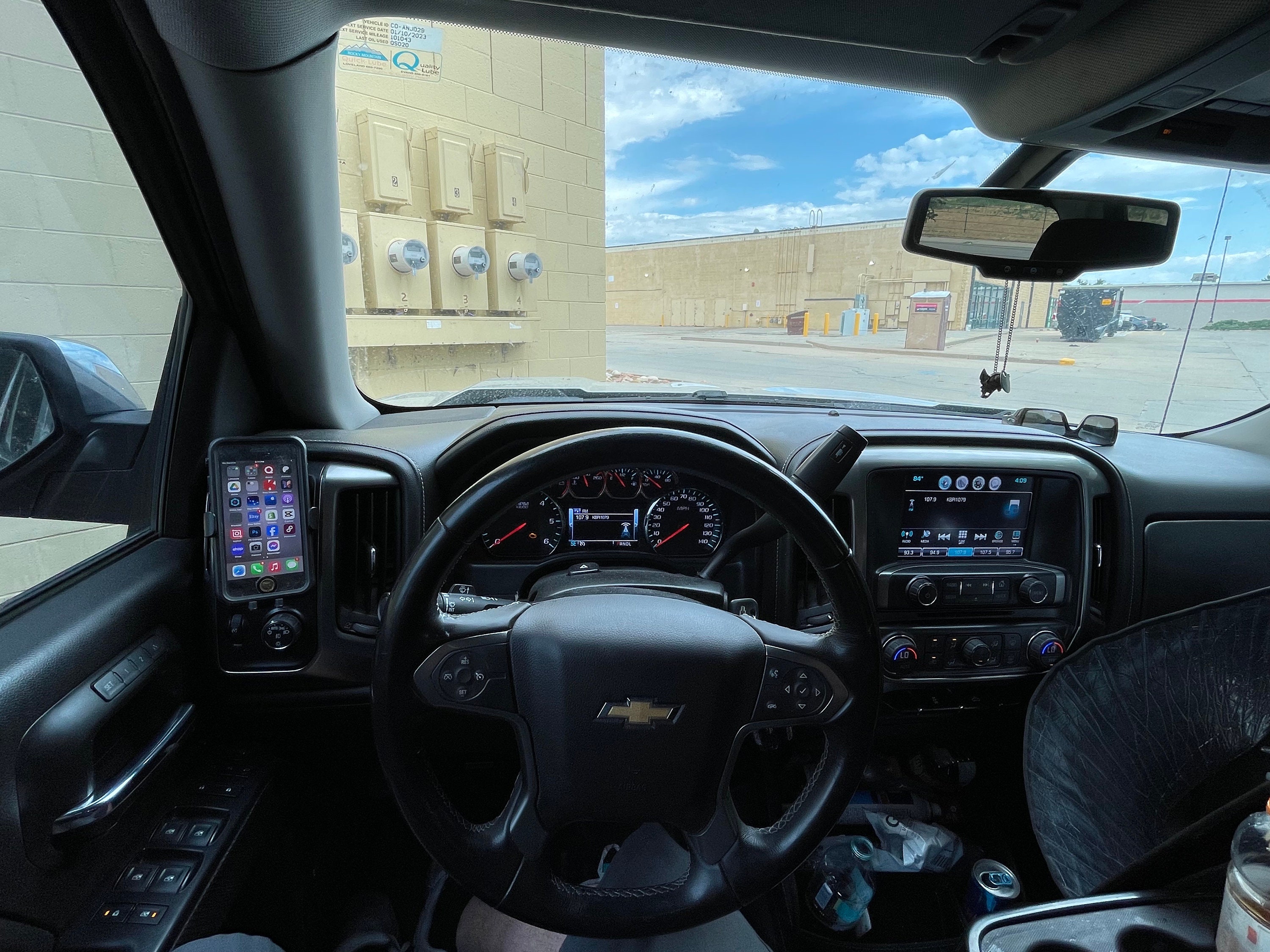 Chevy Silverado 1500 Accessories Bulletpoint RubiGrid Dash Mount