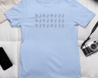 Camiseta de pollo y plátano, canción viral de TikTok, camiseta de baile viral: top gráfico divertido, camiseta unisex, camiseta de manga corta, ropa de memes de moda