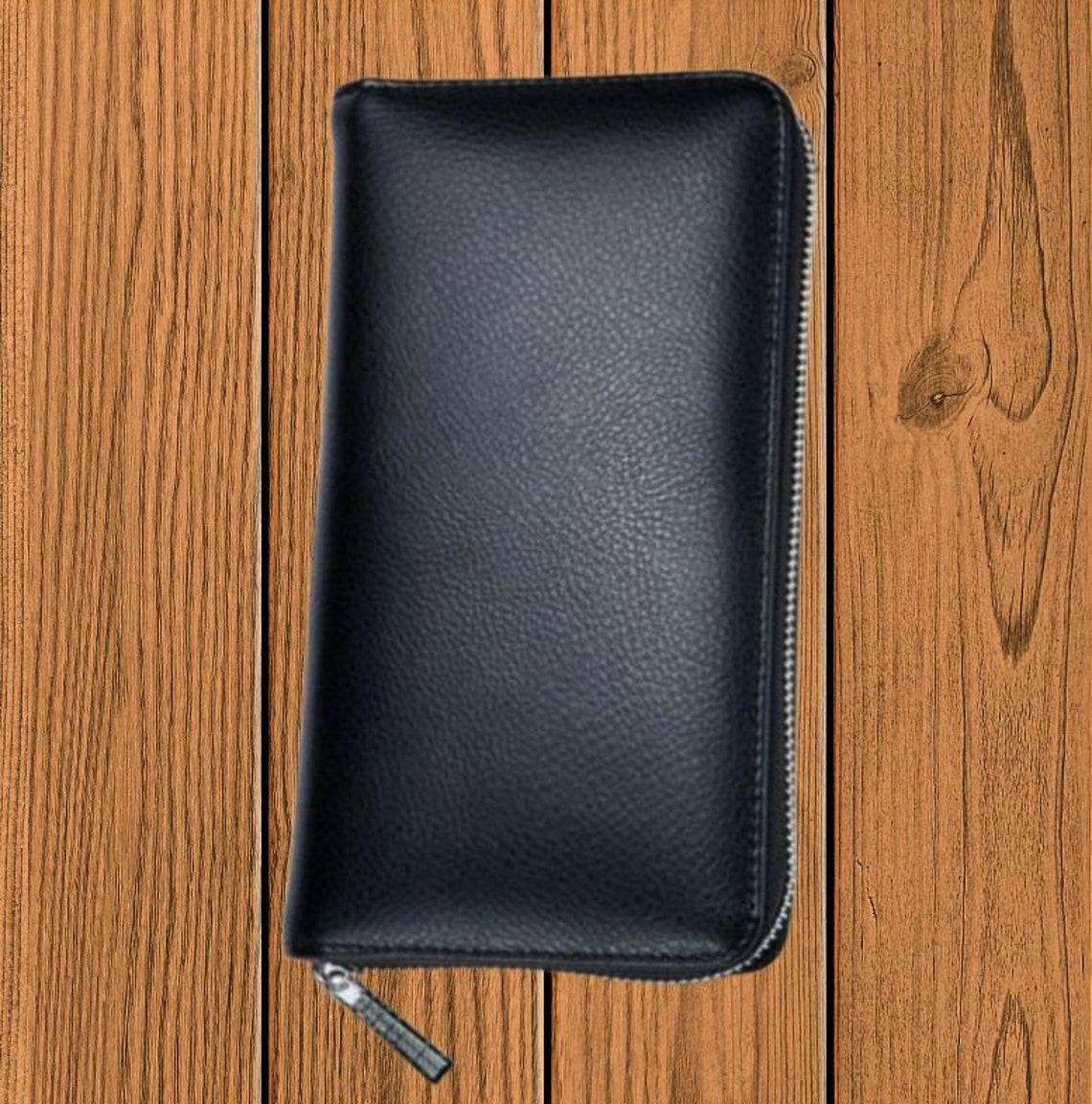 Leather Credit Card Holder Wallet For Women RFID Blocking Large Capacity Bifold