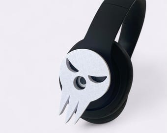 3D Printed Skull Headset Attachment: Beats, JBL, Sony