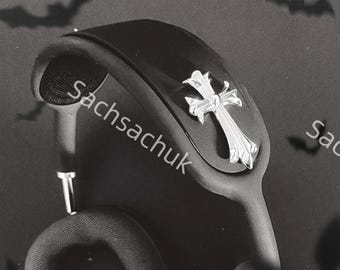Cross AirPods Max Covers: Cyberpunk 3D Printed Headphone Attachment