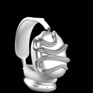3D Printed Snake AirPods Max Attachments: Cyberpunk Headphone Cover