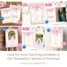 Floral Pink Ribbon Graduation Party Digital Invitation, Editable ...