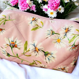 LARGE makeup bag, Floral Hair Styler Bags, Suitable for Dyson Air Wrap and for other hair stylers/straightener/curling iron image 3