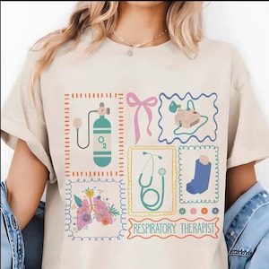 Atemtherapeut Shirt, Lungenpflegerin Shirt, Atemtherapie Shirt, RT Tee, Atemtherapeut Geschenk, Atemtherapie Geschenk