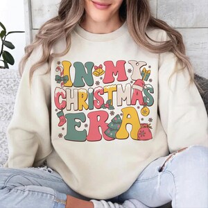 Retro Weihnachten Sweatshirt, In meiner Weihnachtsära Sweatshirt, Weihnachtspullover, Weihnachtsgeschenk, Trendy Weihnachtspullover, Familien Weihnachten