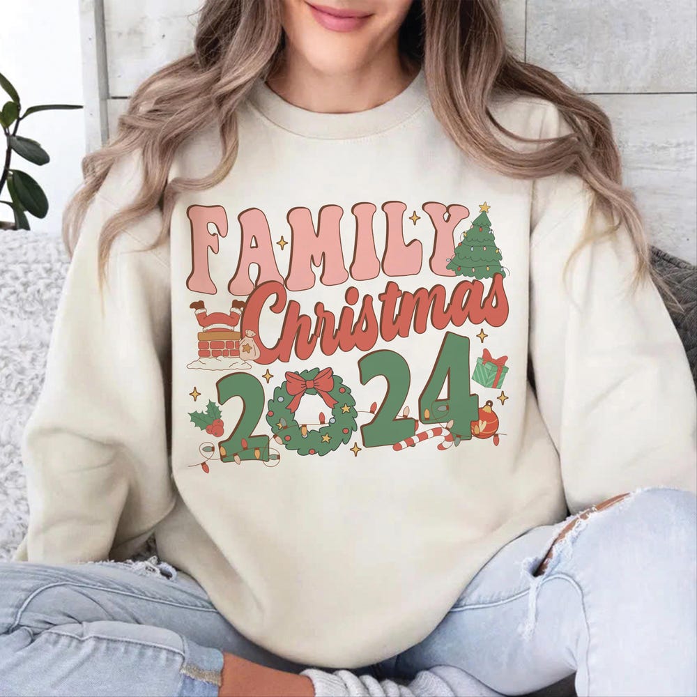Family Christmas Sweatshirt, Family Sweater, Family Matching Christmas, Christmas Gift, Family Christmas Sweatshirt, Christmas Sweatshirt