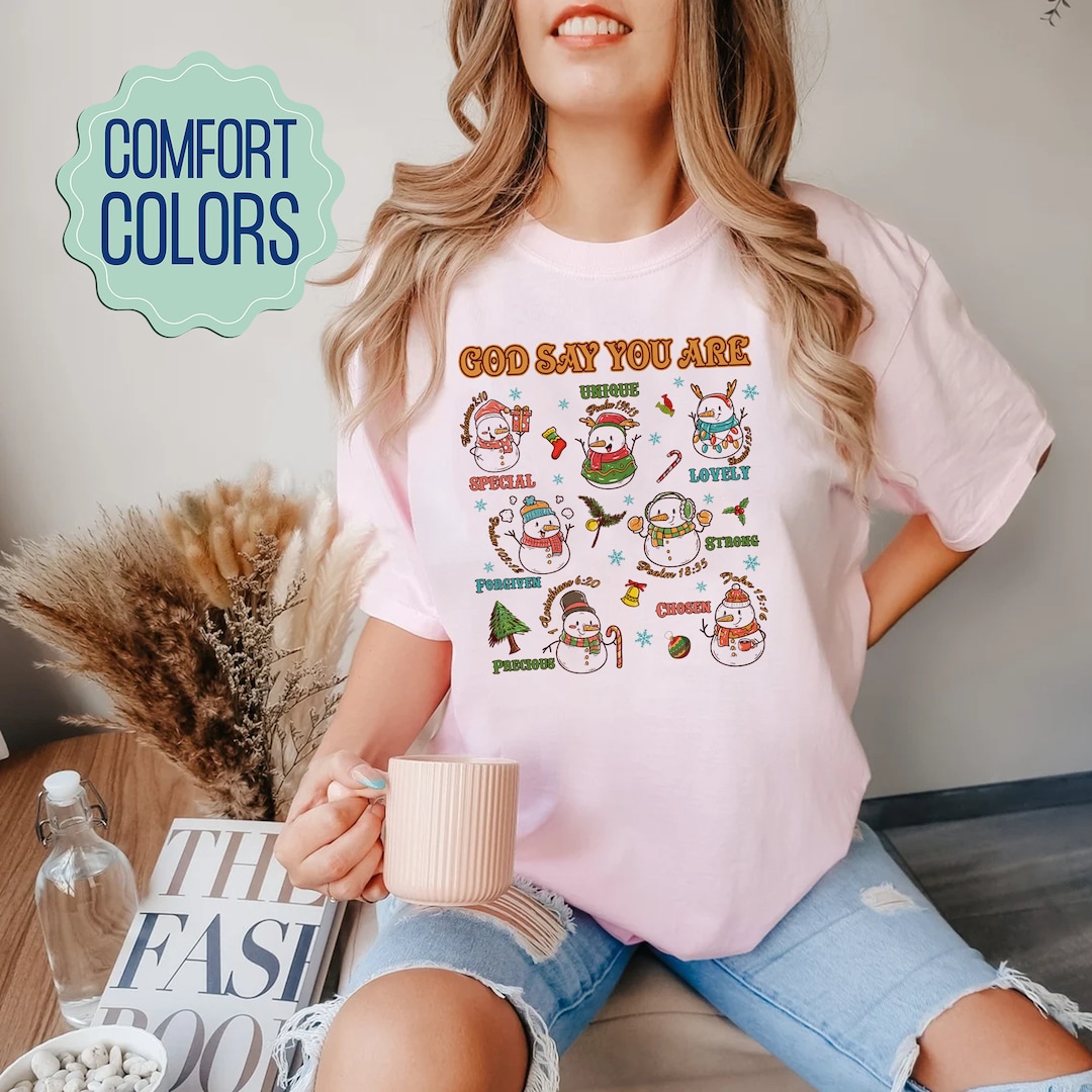 You are beautiful bible verse comfort colors shirt you are etsy
