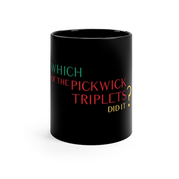 Only Murders Inspired Black Mug, 11oz | OMITB Fan Gift