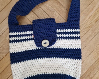 queermaschen crochet shopping bag