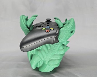 Dragon Head Controller Wall Mount: Gaming Controller Holder