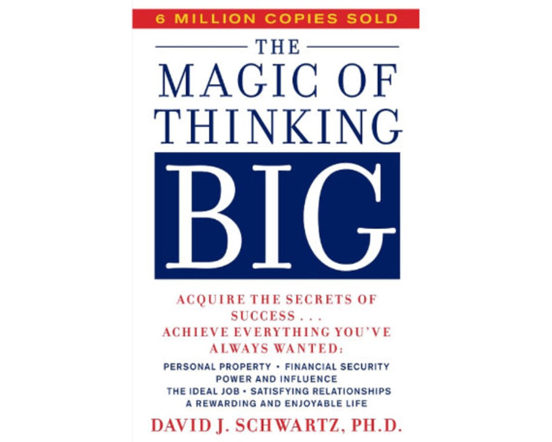 The Magic of Thinking Big by David J. Schwartz Digital - Etsy UK