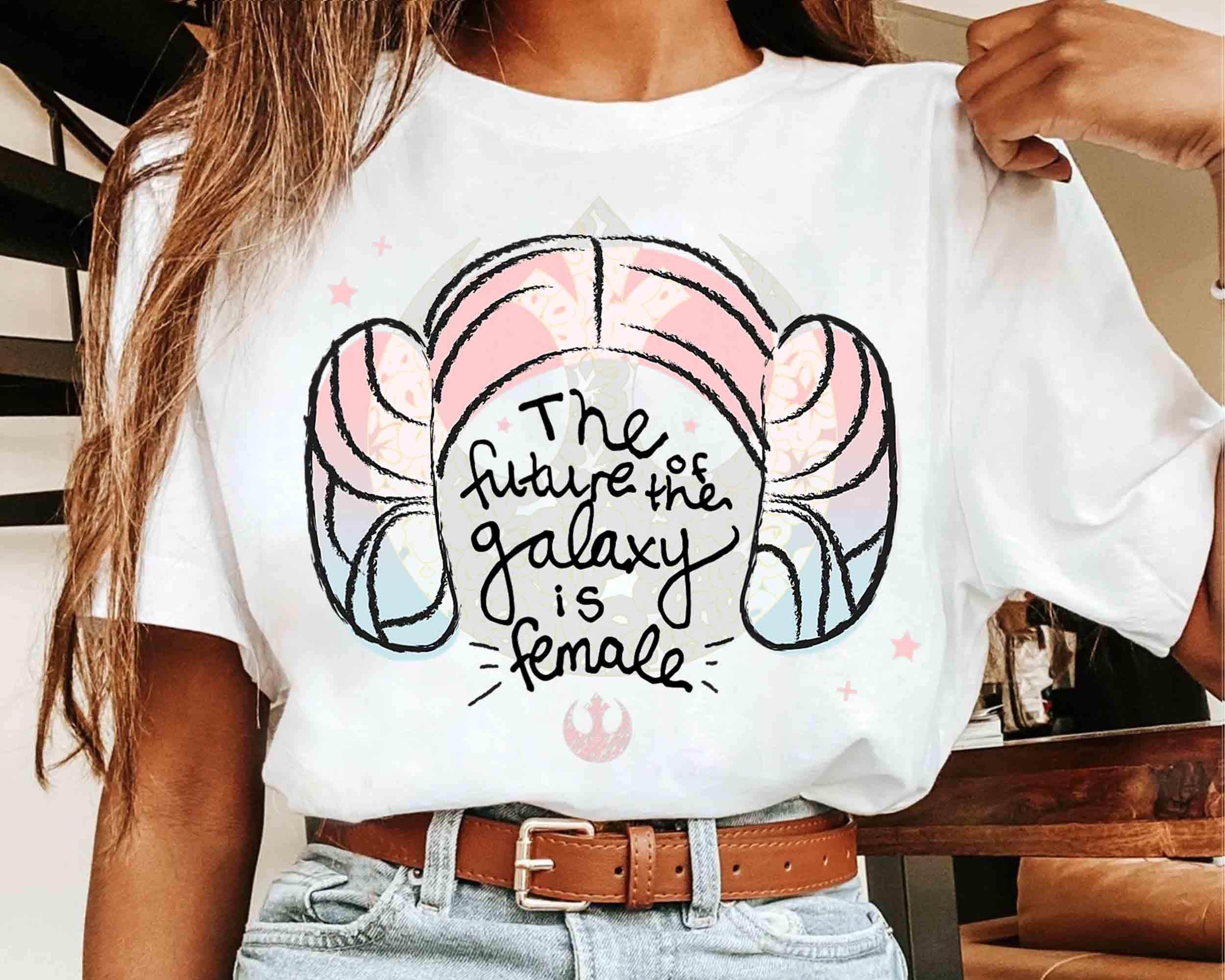スター・ウォーズ プリンセス・レイア 未来は女性 Tシャツ