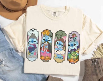 Funny Stitch Cosplay Disney Haunted Mansion Shirt, Disney Welcome Foolish Mortals Stitch Halloween Shirt, Disneyland Halloween Party 2026