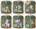Funny Is This Jolly Enough Shirt, Mickey & Friend Christmas Lights Shirt, Disney Mickey's Very Merry Xmas Party 2026 Tee, WDW Family Gifts