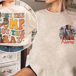 Personalized Muppets Christmas Carol Gonzo Rizzo Light The Lamp Not The Rat T-Shirt, Disney Mickey&#39;s Very Merry Xmas Party Tee, Family Trip