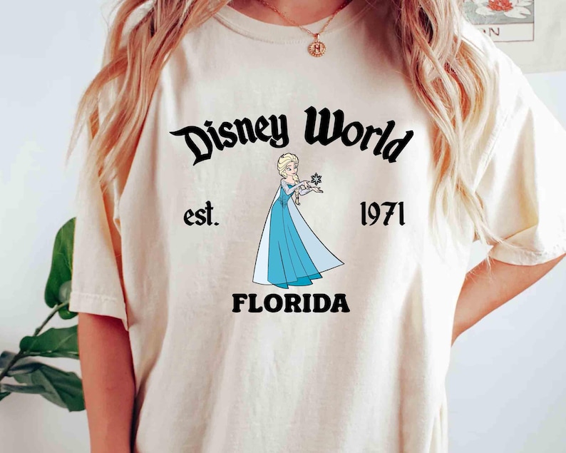 Customize Disneyworld Est 1971 Shirt, Retro Disney All Characters Shirt, Mickey and Friends Tee, Disney Group Shirt, Disney Family Trip Gift image 6