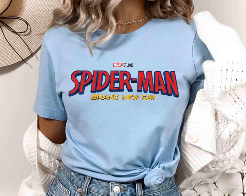 Comfort Colors Vintage Spider-Man Brand New Day Marvel Spiderman T-shirt, Tom Holland Spidey Tee, MCU Peter Parker Tee, Brand New Day Tee image 4