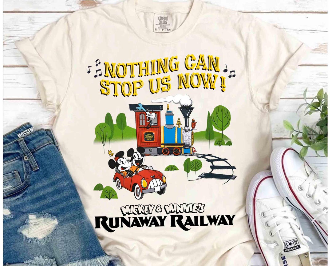 Disney Mickey & Minnie's Runaway Railway T-shirt, Mickey and Friends ...