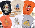 Vintage Disney Halloween All Characters Shirts, Mickey And Friends Halloween Tee, Halloween Party 2026 Shirt, Disney Family Halloween Shirts