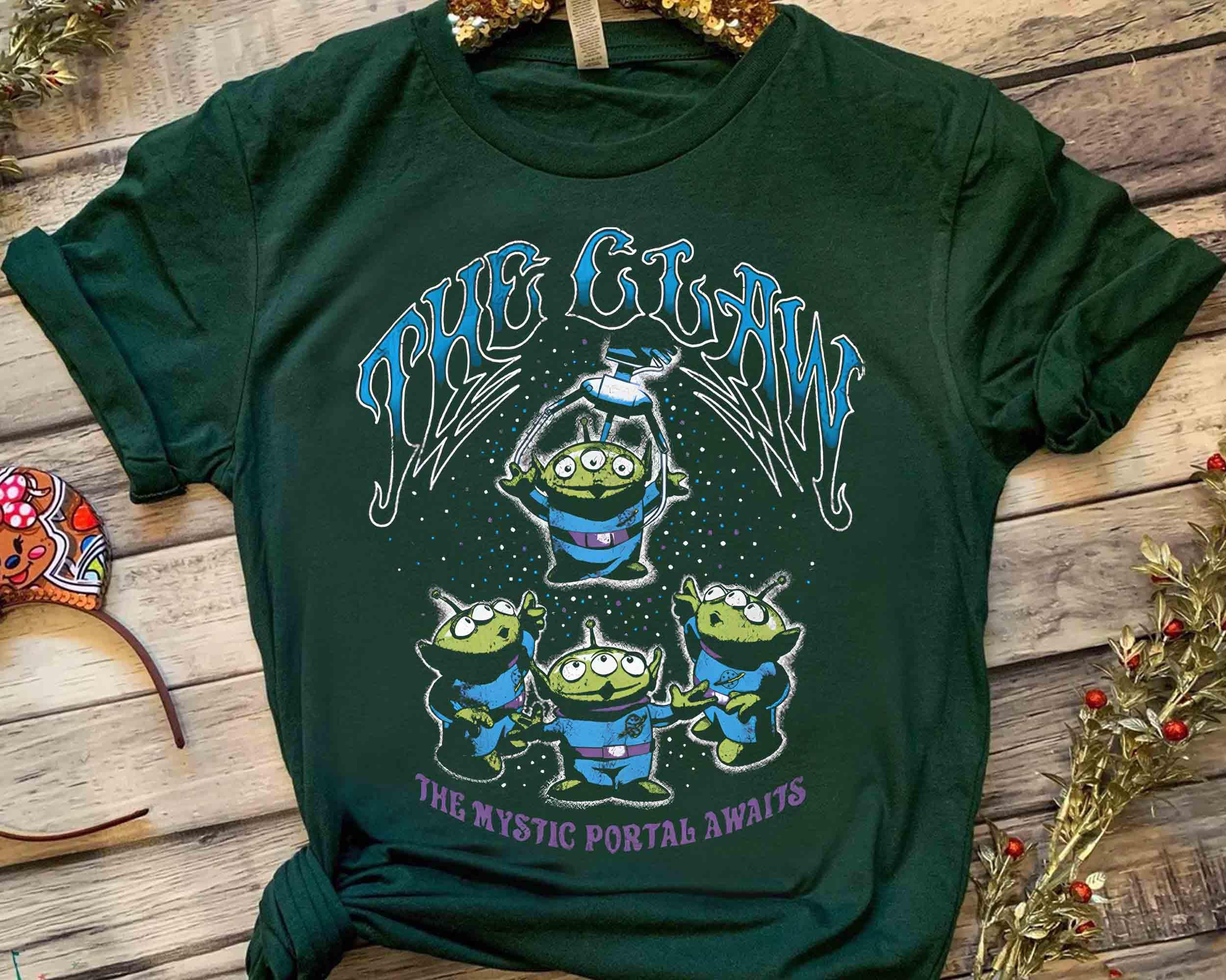 Retro Toy Story Aliens the Claw Shirt, Pizza Planet the Mystic