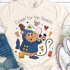Customize Gus Gus Mouse Snacks Disney Cruise Shirt, Disney Princess Cinderella Gus Pirates Tee, Disney Family Cruise, My First Cruise Trip