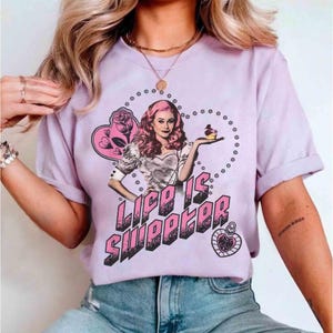 The Rise Of Red Life Is Sweeter Bridget Shirts, Red vs Chloe, Disney Descendants 4 Movie Shirt, Birthday Girl Trip, Disneyland Family Tee