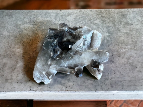 Smoky Quartz Crystal Cluster | AA Grade Smoky Quartz Raw Crystal Cluster | Beautuful Crystal Cluster | Freestanding