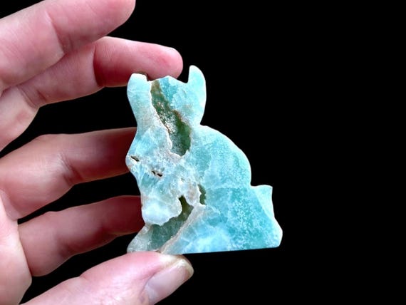 Caribbean Calcite Cat | Caribbean Calcite Crystal | Crystal Cat