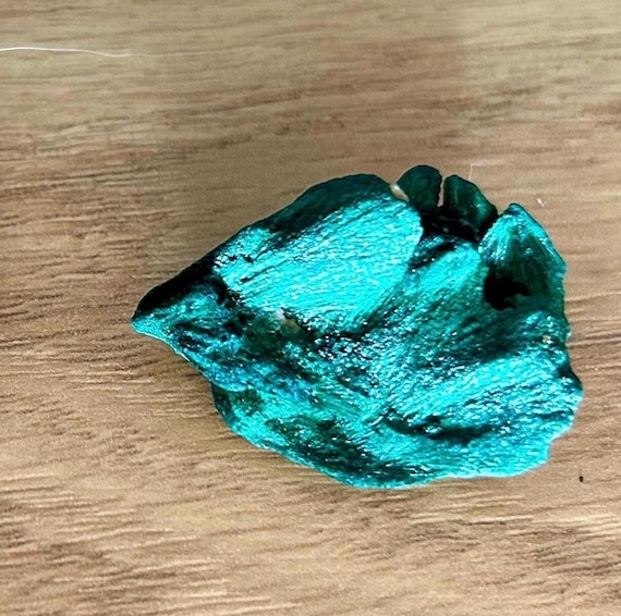 Fibrous Malachite / Malachite Cluster / Velvet Malachite / Velvet Malachite Specimen / Raw Malachite / Rough Malachite / Malachite Crystal