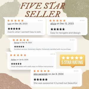 five star ratings for five star sellers