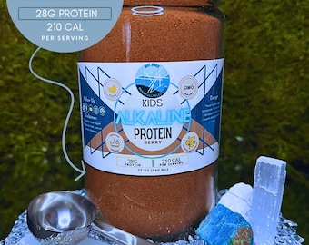 Kid’s Alkaline Protein Powder | Sweetened & Unsweetened Options