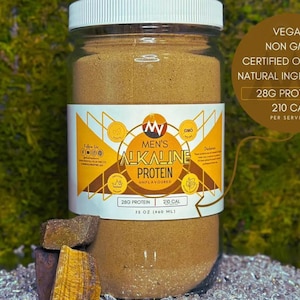 Men’s Alkaline Protein Powder | Sweetened & Unsweetened Options