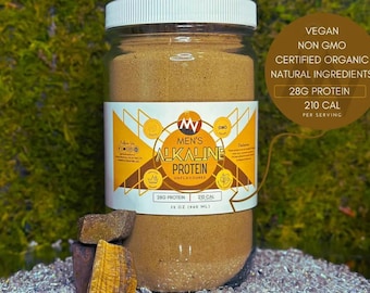 Men’s Alkaline Protein Powder | Sweetened & Unsweetened Options