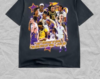 LSU CUSTOM  Basketball Oversized style tee
