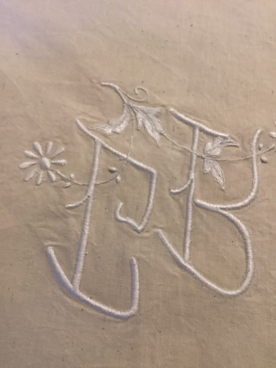 Toile Metis Fleur Bleuenull