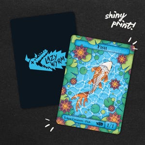 Fish Token by Lazy Wyrm