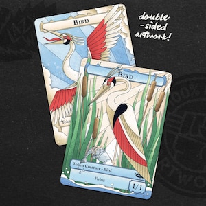 Bird MTG Tokens | custom magic the gathering card by Lazy Wyrm