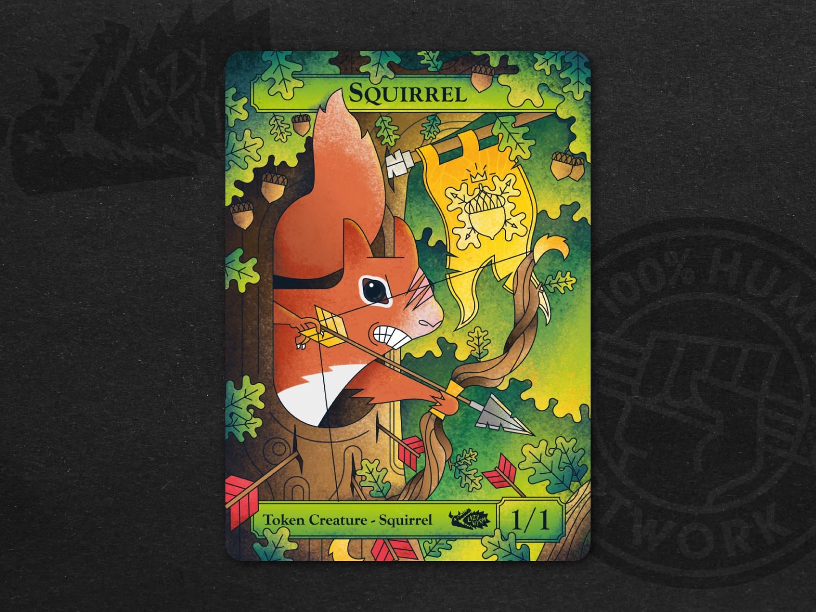 mtg squirrel token cards This Unbeatable Girl card is absolutely crazy. What should I add to my new commander deck centered around the new Queen of squirrels?? . If you're new to Magic or if then proliferate Squirrel Token (Full Art) -