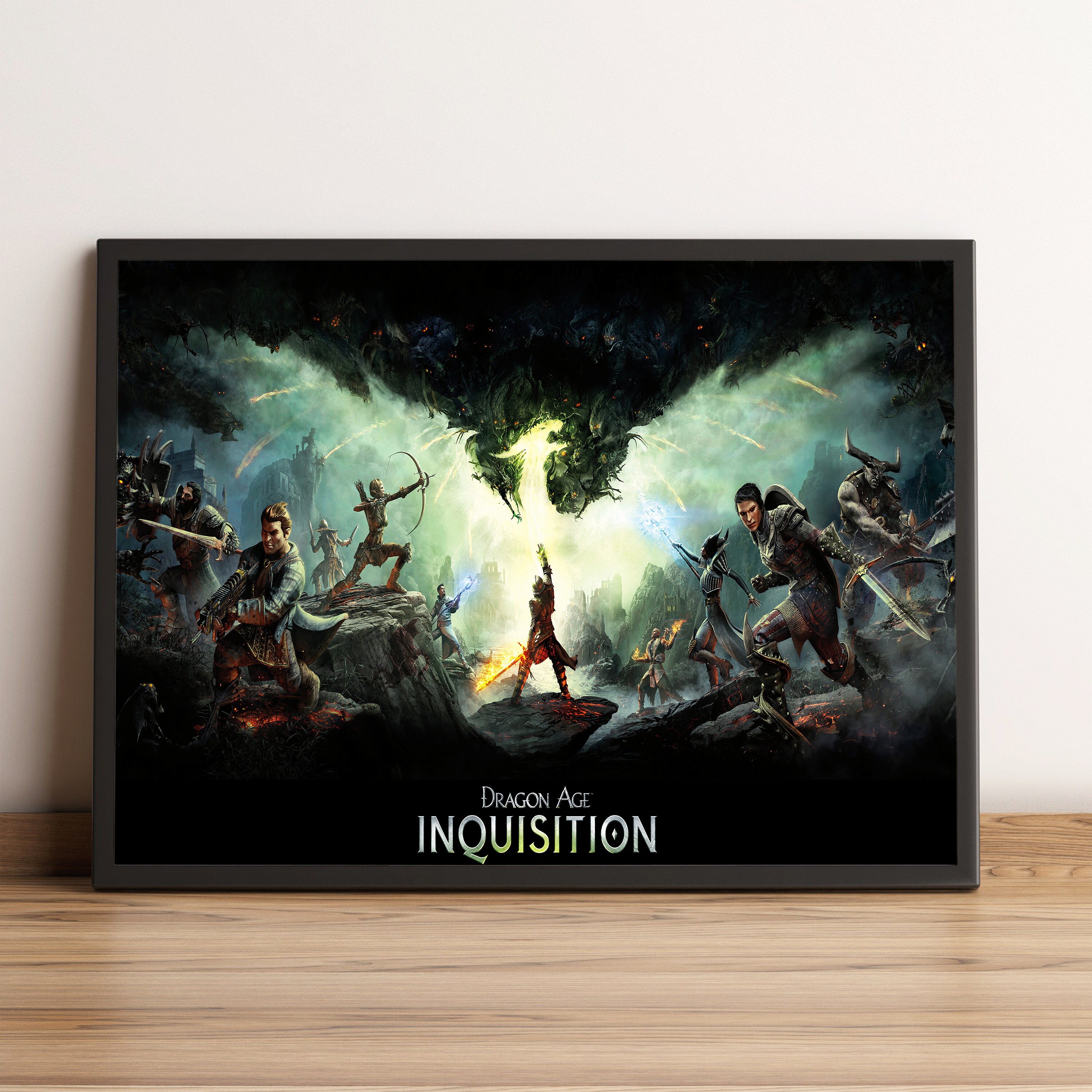 Dragon Age Origins Zevran Arainai Art Print 11x17 inch Open -  Portugal