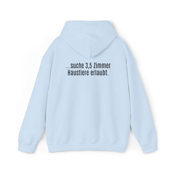 Hoodie 3,5 Zimmer Unisex Heavy Blend™ Hooded Sweatshirt Geschenk Jungen Mädchen Geburtstag 2024 3D Shirt Sprüche Herren Damen Sommer