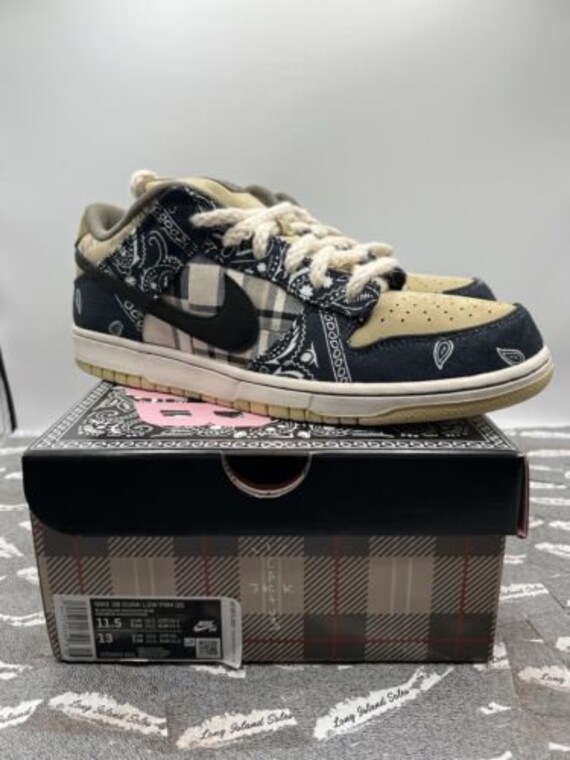 travis scott dunk used