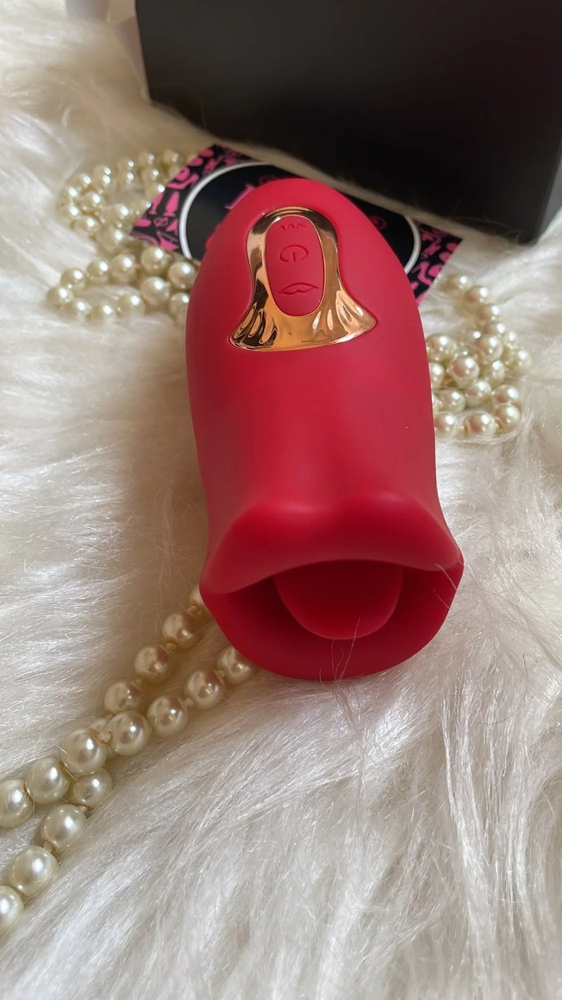Clit Tongue Licking and Biting Vibrator Female Sex Toys for Etsy Sweden